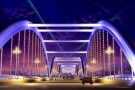 邵阳市西湖大桥夜景三维灯光动画照明设计方案